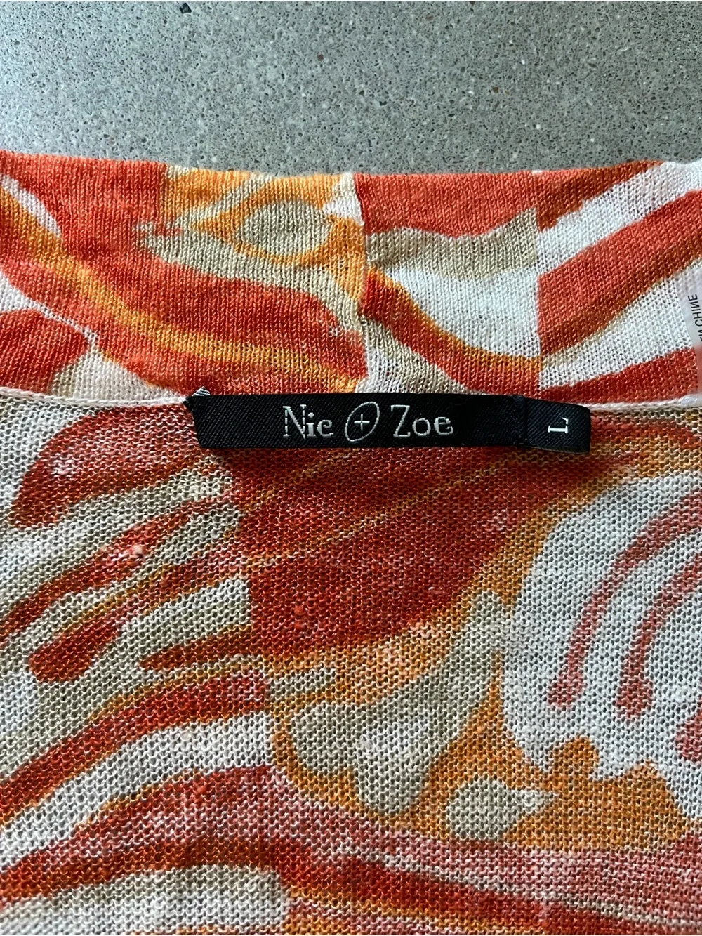 NIC+ZOE lightweight linen cardigan